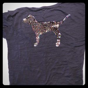 Victoria’s Secret PINK navy T-shirt